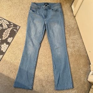 d. jeans high rise flare jeans